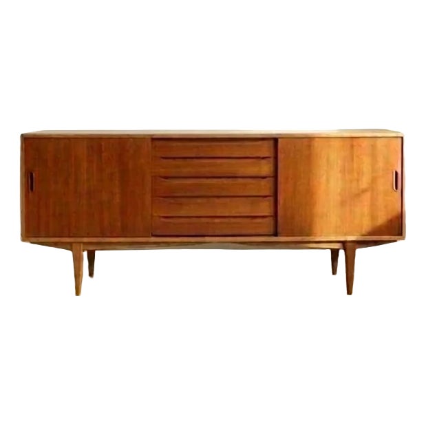 Vintage Swedish Sideboard, 1950s For Sale