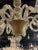 Early 21st Century Pair of Early 21st Century Gold Murano Glass Chandeliers For Sale - Image 5 of 10
