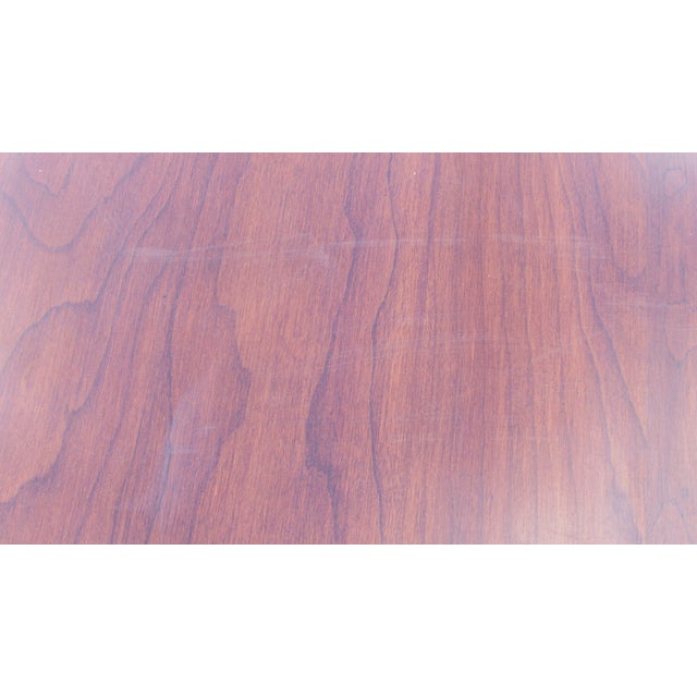 1980s Henkel Harris Cherry Dining Room Table Four Leaves Set For Sale - Image 10 of 13