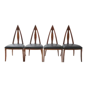 John Turano & Sons Gothic Chairs, 1960s - Set of 4