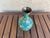 Mid Century Chinese Cloisonné Teal Enamel Vase For Sale In Santa Fe - Image 6 of 8