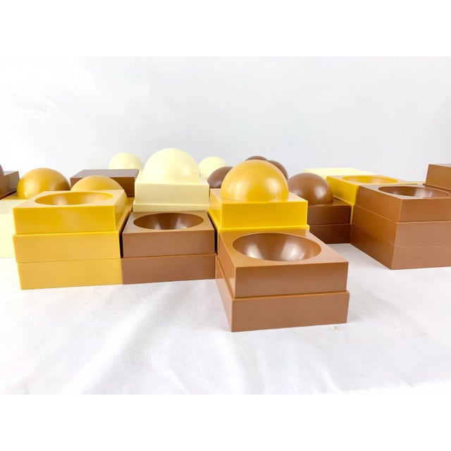 Multi Art Modular Wall Decoration Set from Quality System, Denmark, 1970s For Sale - Image 6 of 11