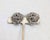 Vintage Signed Napier "Golden Fern" Rhodium Plated Clip Earrings, 1966 For Sale In Philadelphia - Image 6 of 8