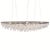 Anthology Quartet Crystal Rain Oval Pendant Lamp For Sale - Image 9 of 9