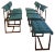 Dining Chairs and Stool by Henning Sørensen for Hos Dan-Ex, Set of 7 For Sale