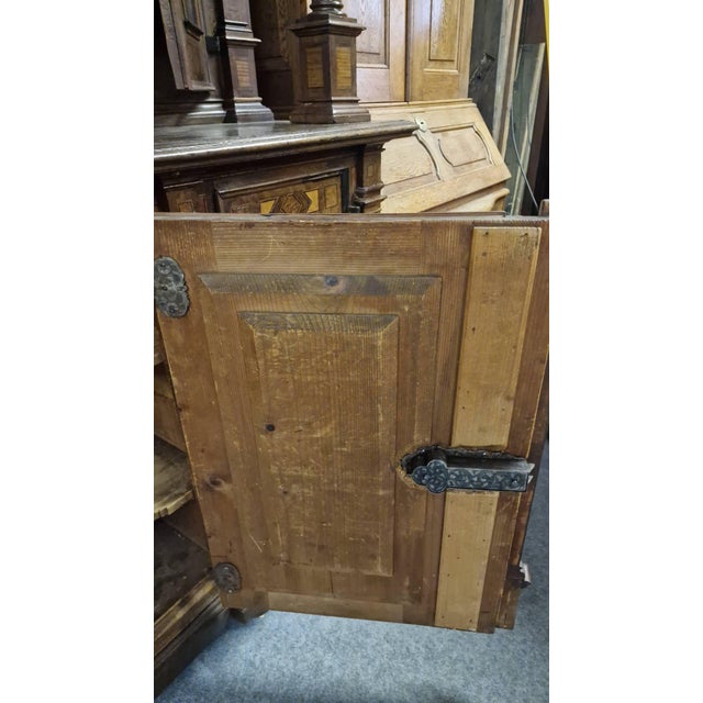 Antique Baroque Cabinet, 1700s For Sale - Image 6 of 8