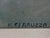 Frank Ferruzza the Blizzard- Oil on Canvasboard Listed Artist C. 1960s For Sale - Image 4 of 5