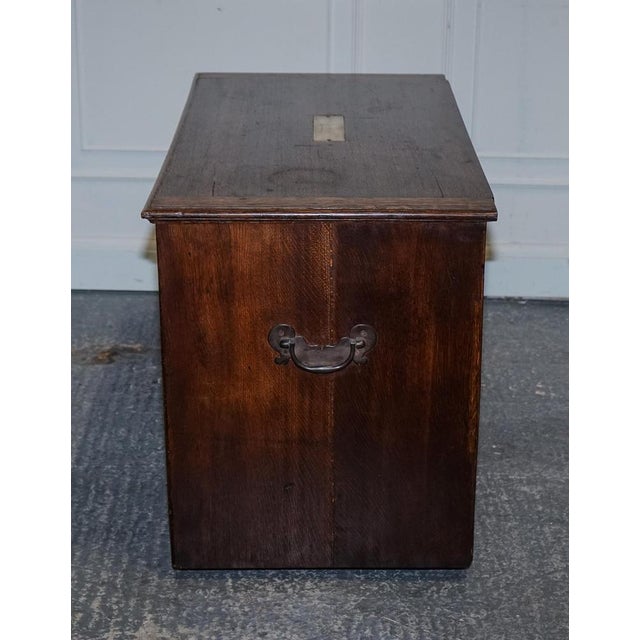 Large Victorian Military Campaign Specimen Trunk For Sale - Image 18 of 18
