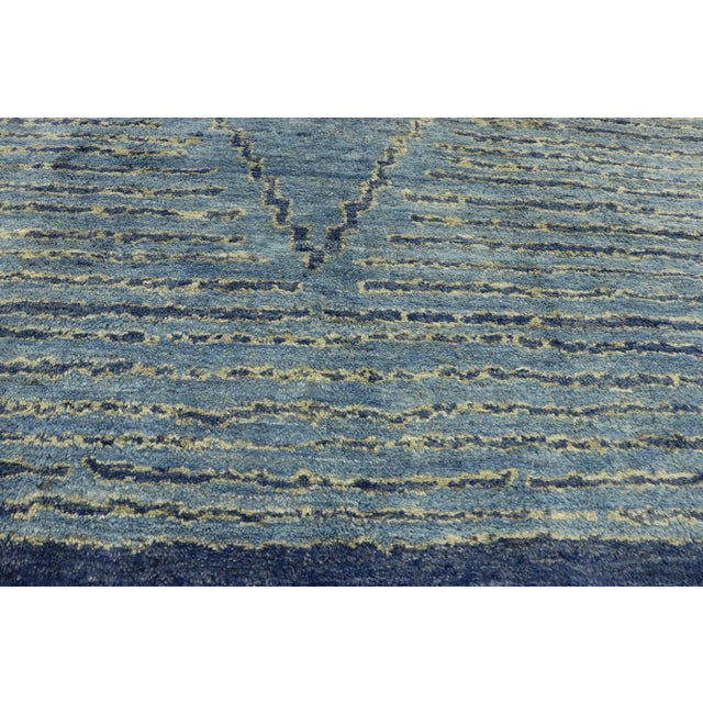 Early 21st Century Moroccan Area Rug - 09'02 X 11'07 For Sale - Image 5 of 10