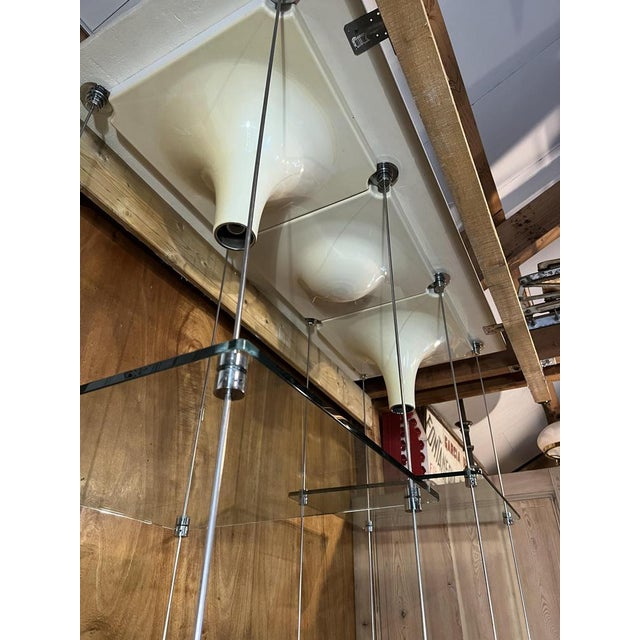 Italian Suspended Shelf, 1970s For Sale - Image 4 of 14