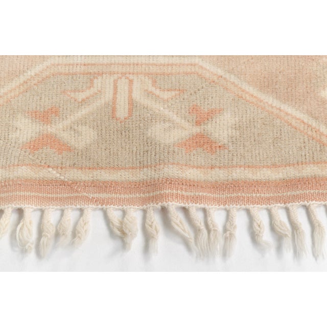 Turkish Mid 20th Century Home Living Anatolian Wool Rug For Sale - Image 3 of 9