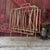 This vintage brass magazine rack showcases a timeless mid-century modern design, combining functionality and style. Its...