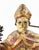 Antique Spanish Colonial Polychrome Carved Wood Bishop Saint Bulto With Glass Eyes, Circa 1800 For Sale In Los Angeles - Image 6 of 10