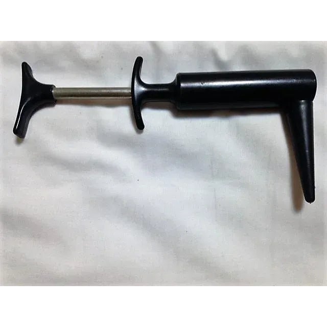 Mid-Century Modern Mid-Century Modern Black Metal Swiss Corky Corkscrew For Sale - Image 3 of 3