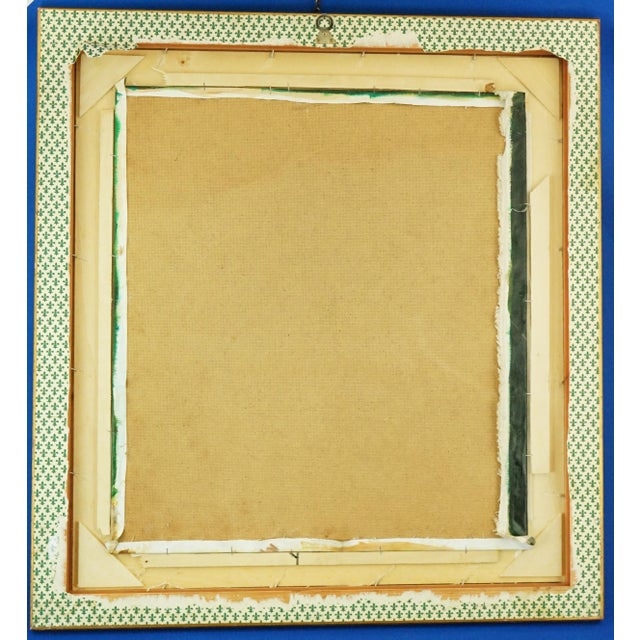 Alfredo d'Aima, The Face of Christ Jesus with Crown of Thorns, 1987, Oil on Canvas For Sale - Image 12 of 13