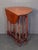 Early 20th Century English Sutherland Drop-Leaf Table of Mahogany Upon Turned Bobbin Legs For Sale - Image 5 of 9