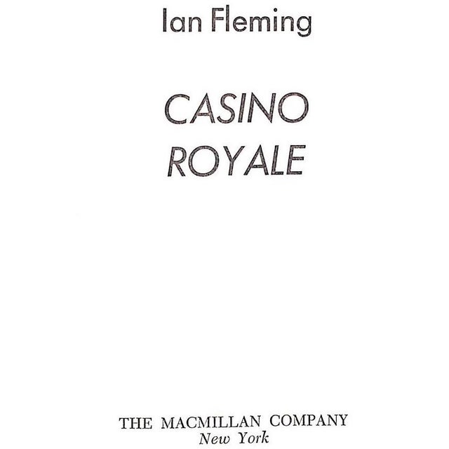 FLEMING, Ian [187] pp. The Macmillan Company 1966 8 1/2" x 5 3/4" Jacket design/ Jerome Kuhl