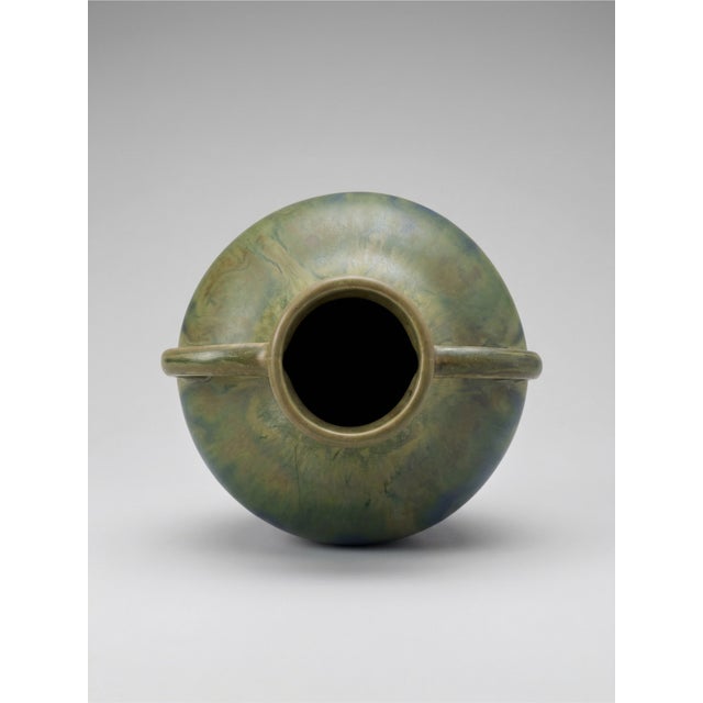 Art Ceramic Vase by G. Méténier, France, 1920s-1930s For Sale - Image 6 of 10