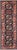 Shabby Chic Ziegler Blue/Multi Wool Runner Rug- 2'7'' X 9'5'' For Sale - Image 9 of 10