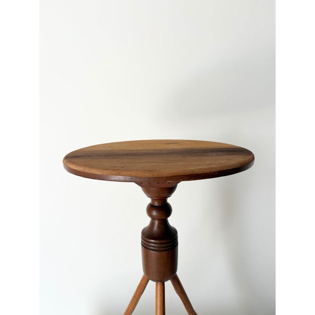 Secessionist Occasional Table with Splayed Legs, 1920 For Sale - Image 3 of 8