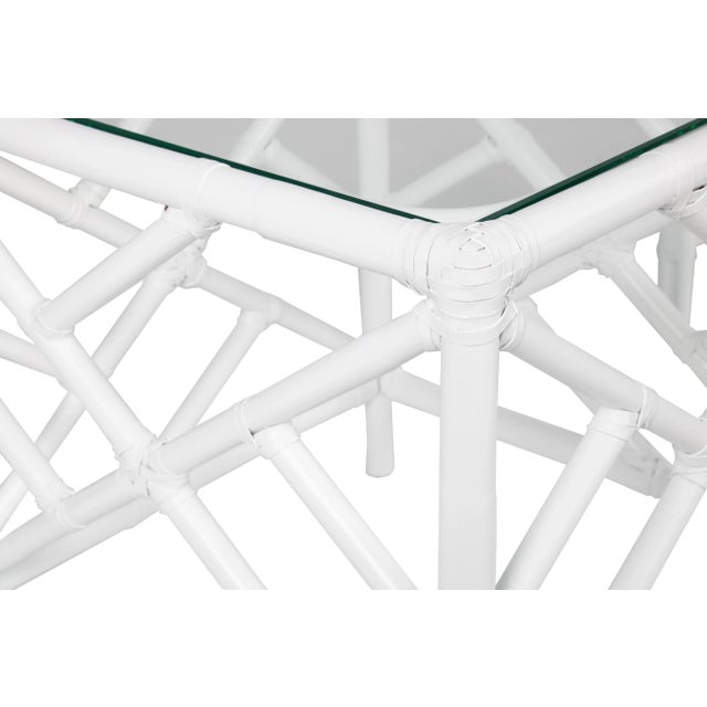 Not Yet Made - Made To Order Chippendale Nesting Tables - White For Sale - Image 5 of 9