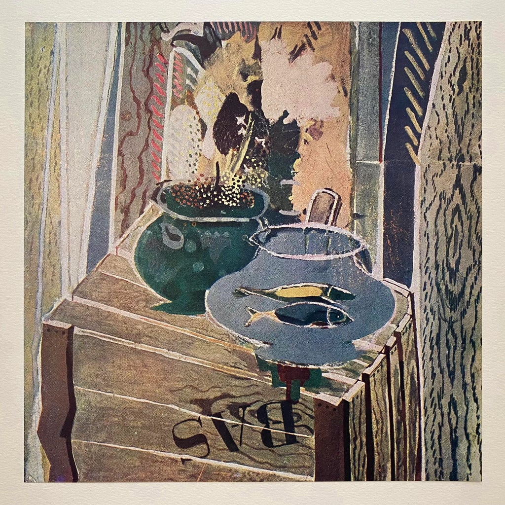Georges Braque Vintage 1948 Limited Edition French Fine Art