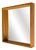 Vintage Oak Mirror, 1970s For Sale