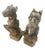 1990s Pair of Gothic Revival Cast Stone Seated Grotesque Garden Guardians For Sale In West Palm - Image 6 of 8