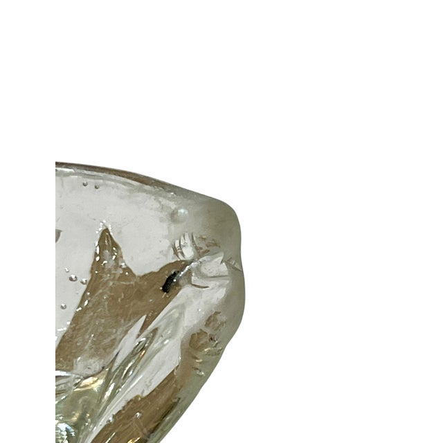 1980s Set of Three Italian Hand Blown Glass Large Size Candies For Sale - Image 5 of 7