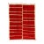 Graphic Red Moroccan Berber Rug For Sale