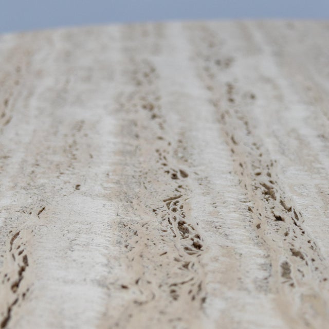 Travertine Finale Coffee Table by Peter Draenert for Draenert, 1970s For Sale - Image 11 of 18