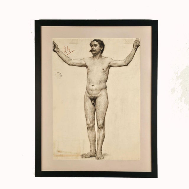 École Des Beaux-Arts Academic Study, France, Circa 1880 For Sale In San Francisco - Image 6 of 6