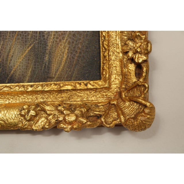 Gold Chelsea House Decorative Framed Painting, 'Pointers' For Sale - Image 8 of 12