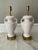 Shabby Chic Pair of 1950s Floral Cottage Lamps For Sale - Image 3 of 9