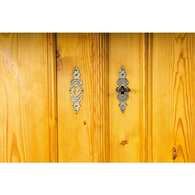 Art Nouveau Wardrobe in Pine For Sale - Image 14 of 18