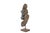 Antique Indian Carved Teakwood Horse Head Corbel featuring a stylized horse motif, traditionally used as an architectural...