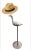 Mid-Century Modern Mid-Century Chrome Crane Figurine Statue or Hat Stand 18" High For Sale - Image 3 of 13