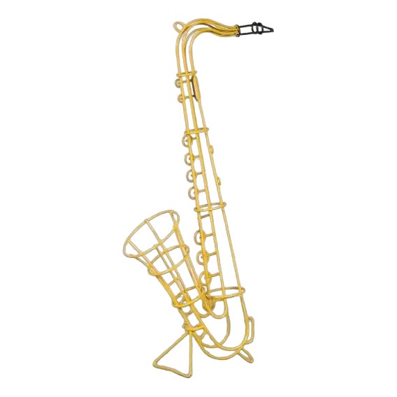 Dutch Saxophone Shaped Rack, 1960s For Sale