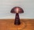 Black Postmodern Mushroom Glass Table Lamp, Italy For Sale - Image 8 of 18