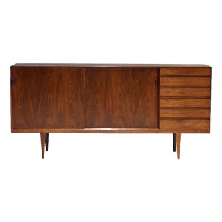 Danish Highboard in Rosewood by Henry Rosengren for Brande Møbelindustri, 1960s For Sale