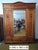 Louis XVI Style Wardrobe in Mahogany For Sale - Image 4 of 10