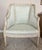 French Late 19th Century Louis XVI Carved Bergere Chair For Sale - Image 3 of 12