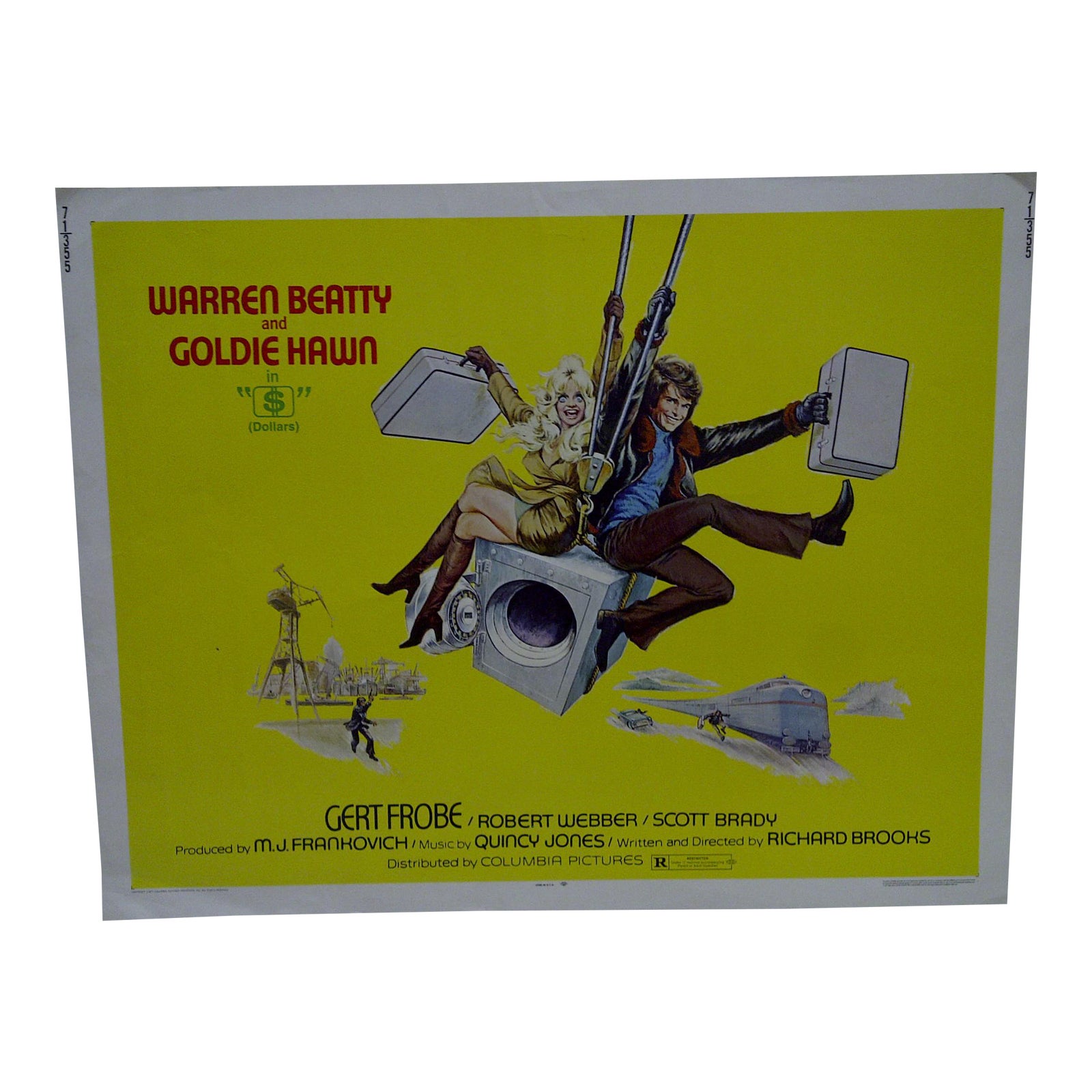 Vintage Dollars Movie Poster Chairish