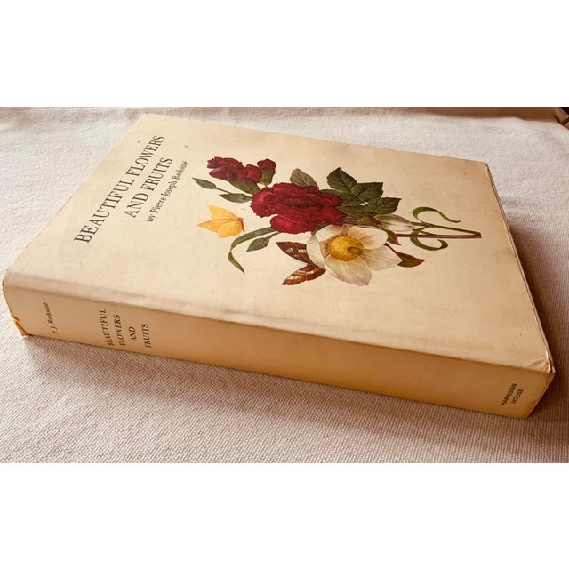American Redouté "Beautiful Flowers and Fruits" | Large Format Botanical Book For Sale - Image 3 of 18