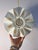 Sculptural design lamp "Harlequin" by Danish designer Lars Ejler Schiøler for Høyrup Light. The geometric shape in white...