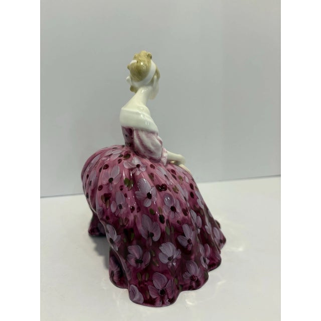 Royal Doulton Vintage MCM 1972 Royal Doulton Victoria Figurine For Sale - Image 4 of 8