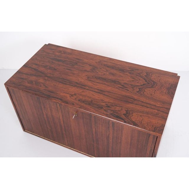 Danish Rosewood Wall Mounted Cabinet, 1960s For Sale - Image 10 of 12