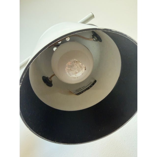 1970s Lightolier Mid-Century Modern Two-Light Floor Lamp With Articulating Pivoting Shades For Sale - Image 9 of 12
