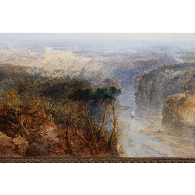 Large Landscape Oil James Webb 1825-1895 Listed British Artist Hammer to 40,000 GBP For Sale - Image 11 of 14