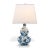 English Rousham Blue Lamp For Sale - Image 3 of 4